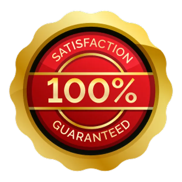 satisfaction guarantee badge
